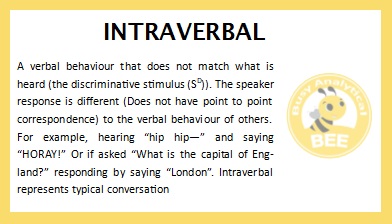 Intraverbal2